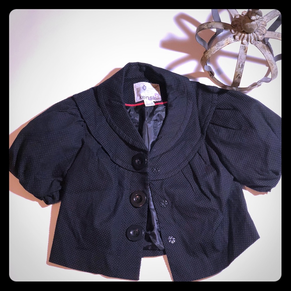Kensie Polka Dot Jacket S
